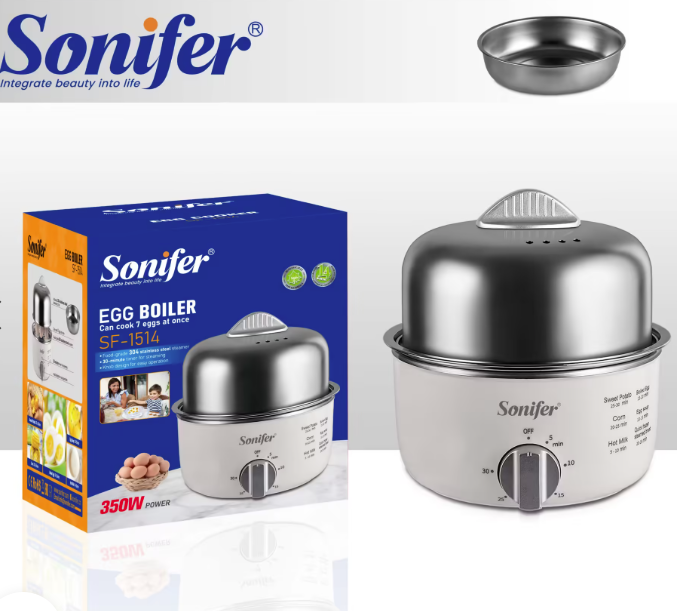 (Egg Boiler) جهاز سلق البيض بالبخار سونيفر SF-1514