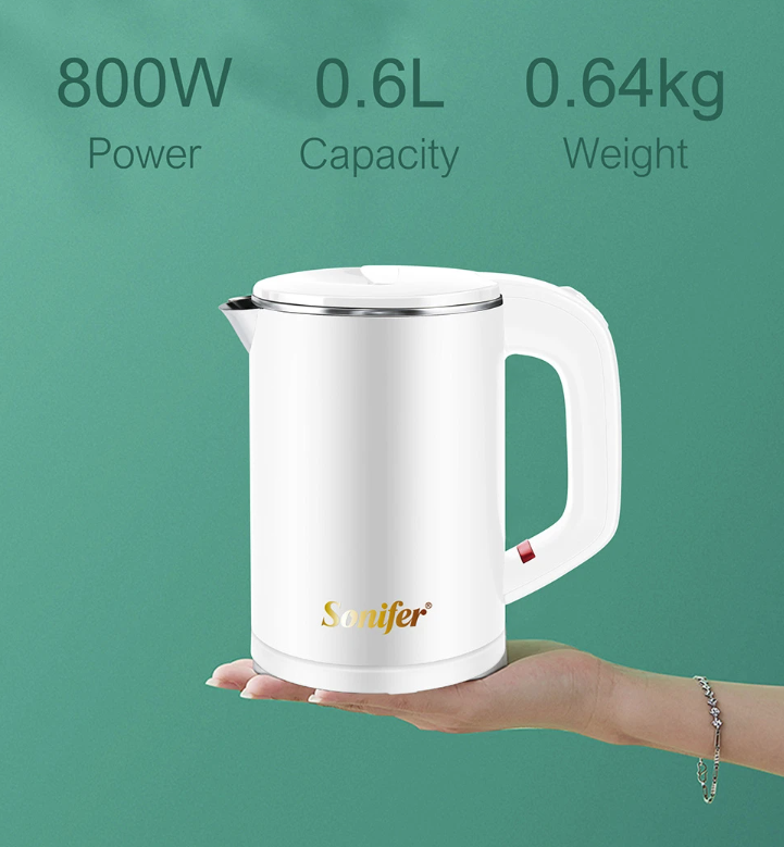 (Electric Kettle) غلاية مياه كهربائية من سونيفير SF-2058 - الصورة 6