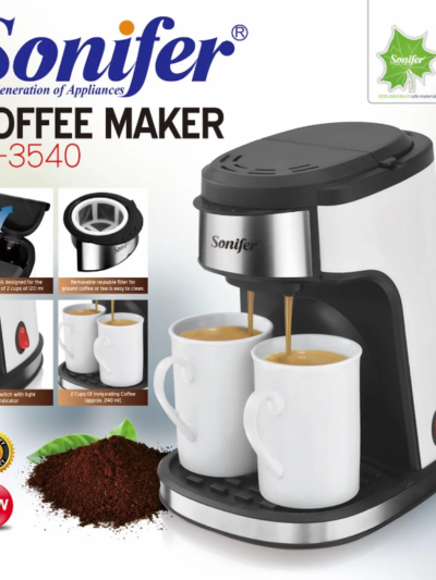 (Coffee Maker) ماكينة تحضير القهوة بالتنقيط سونيفر SF-3540