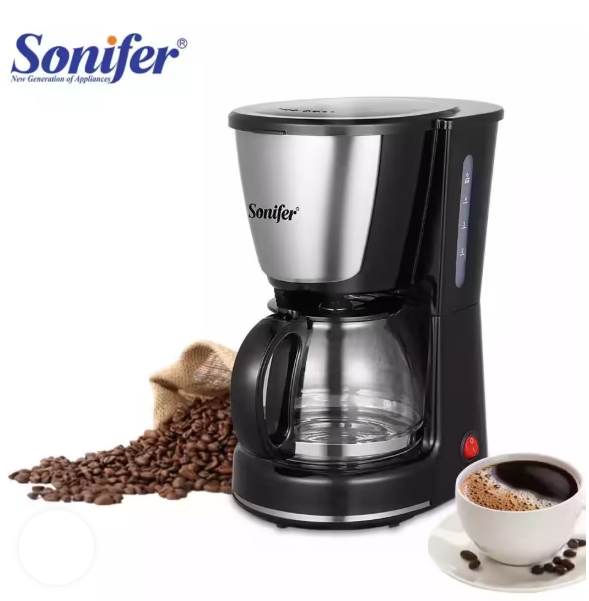(Coffee Maker) ماكينة تحضير القهوة سونيفر SF-3555 - الصورة 7