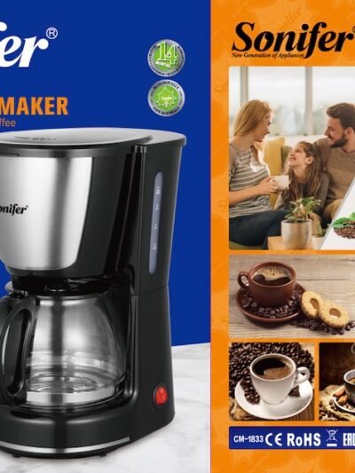 (Coffee Maker) ماكينة تحضير القهوة سونيفر SF-3555
