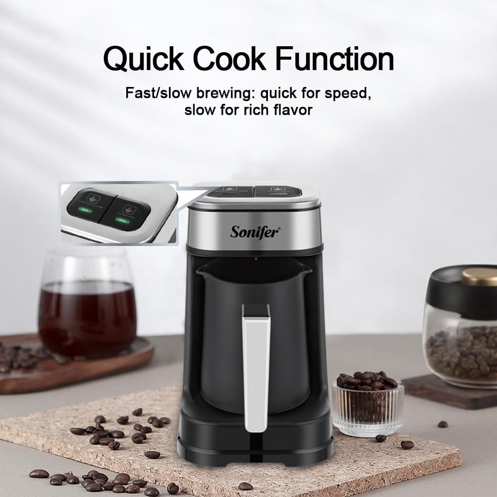 (Turkish Coffee Maker) ماكينة تحضير القهوة التركي SF-3588 - الصورة 6