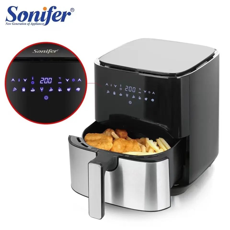 (Air Fryer) اير فراير سونيفر 5 لتر SF-1014 - الصورة 4