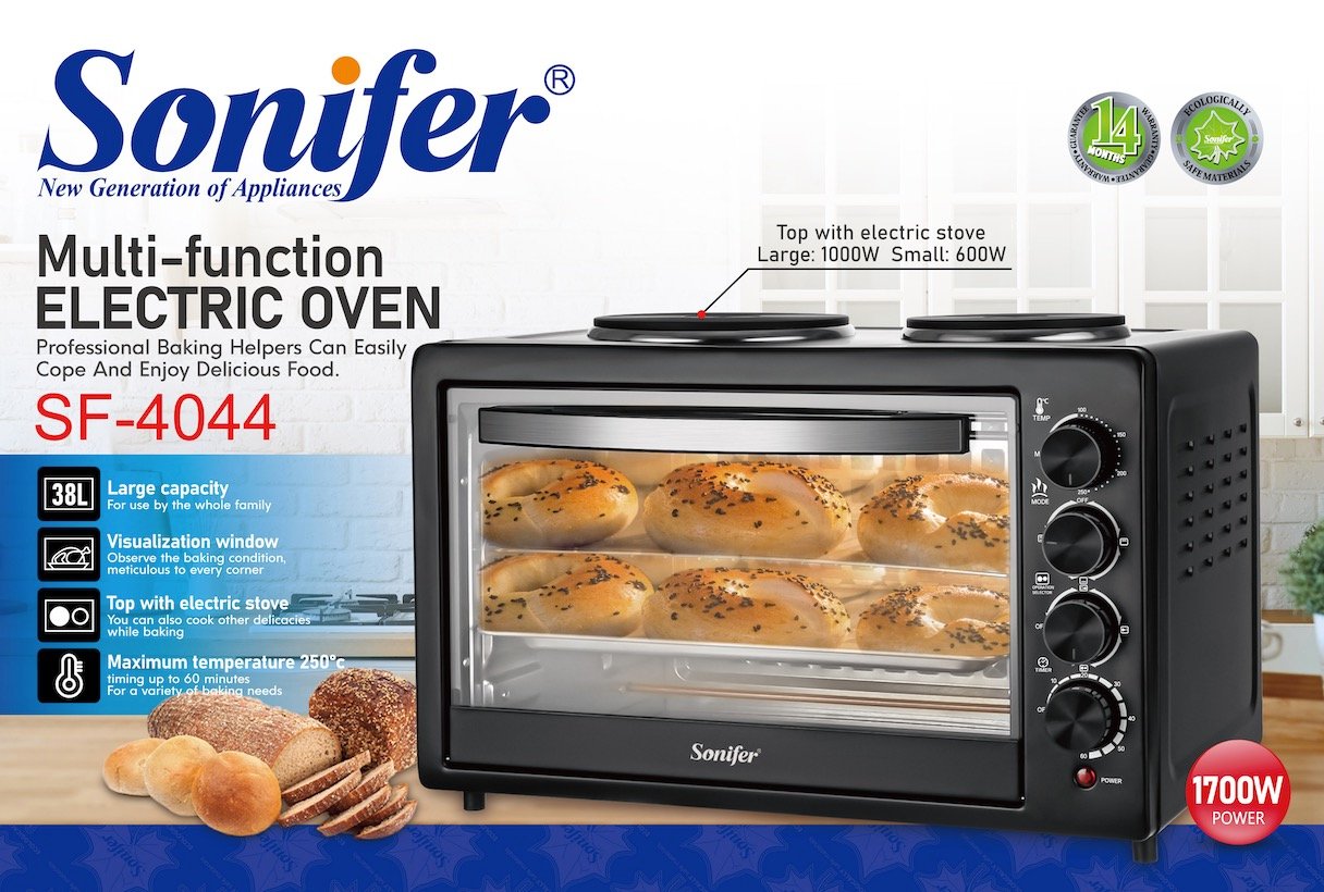 (Electric Oven) فرن كهربائي 38 لتر SF-4044