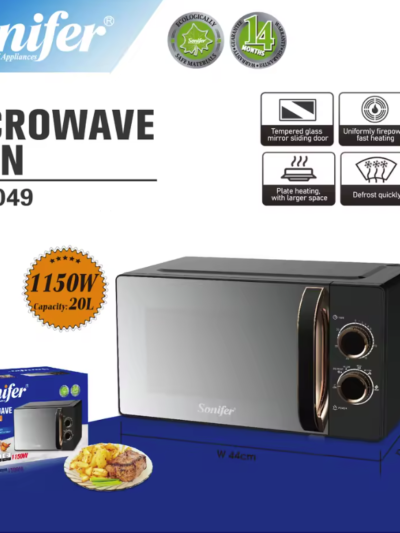 (Microwave Oven) ميكروويف فرن سونيفر 20 لتر SF-4049