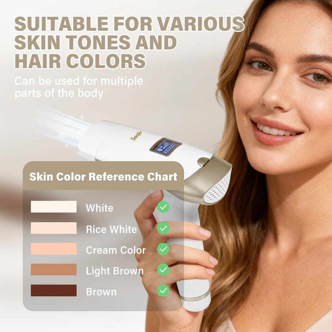 ماكينة ازالة الشعر IPL بالليزر SF-9751 - الصورة 2