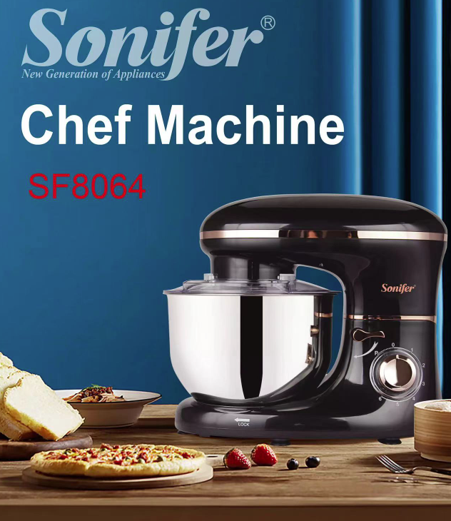 (Stand Mixer) عجان كهربائي سونيفر 5.5 لتر SF-8064