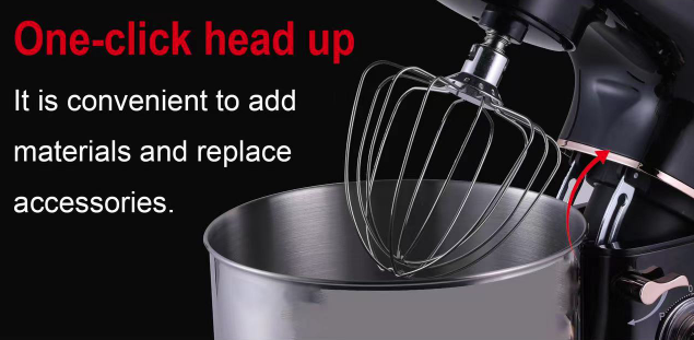 (Stand Mixer) عجان كهربائي سونيفر 5.5 لتر SF-8064 - الصورة 7