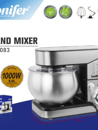 (Stand Mixer) عجان كهربائي سونيفر 5 لتر SF-8083