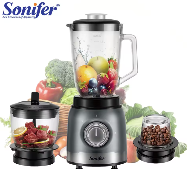 خلاط كهربائي زجاج 3*1 SF-8125 - الصورة 3