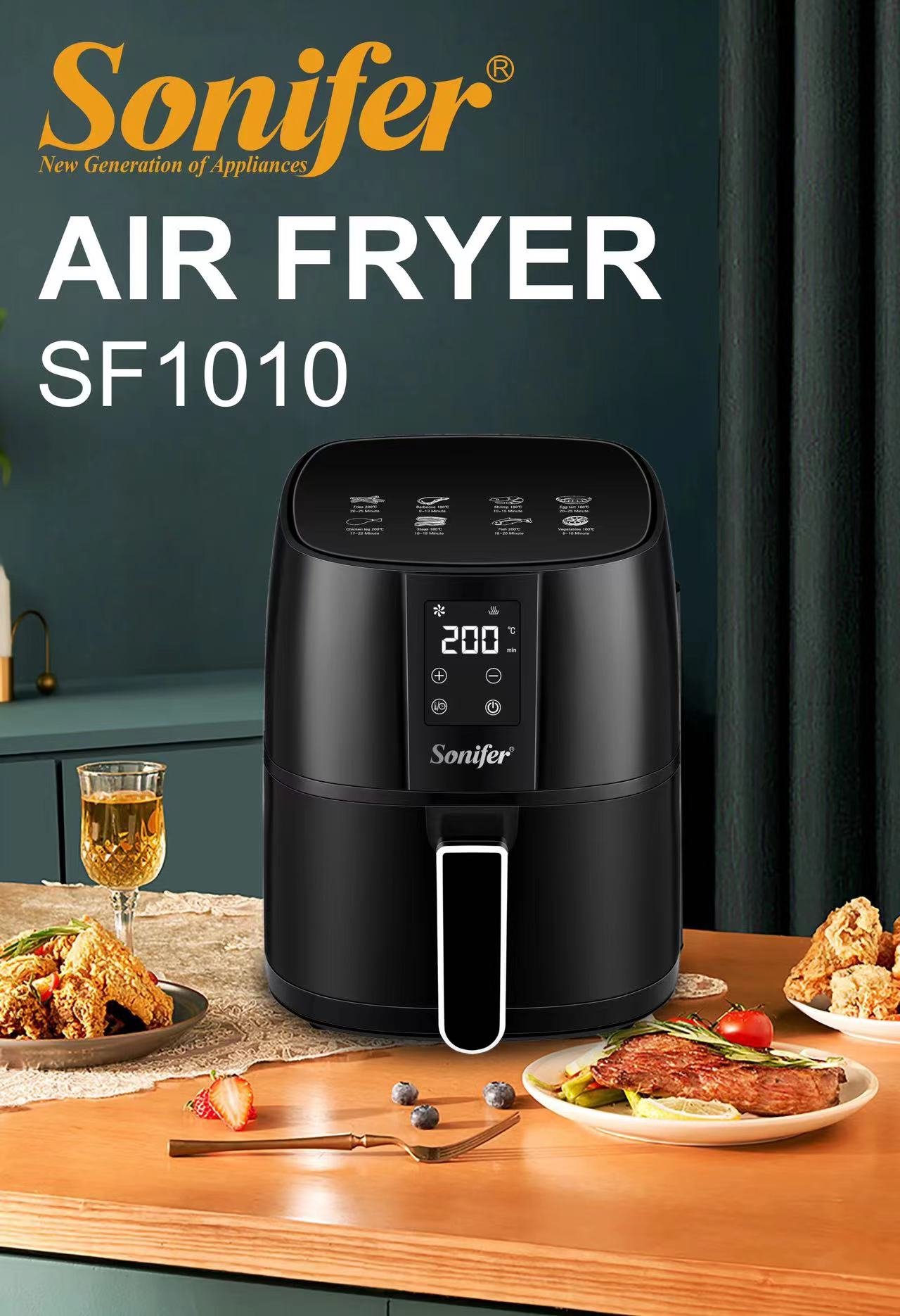 (Air Fryer) اير فراير سونيفر 4.2 لتر SF-1010 - الصورة 2