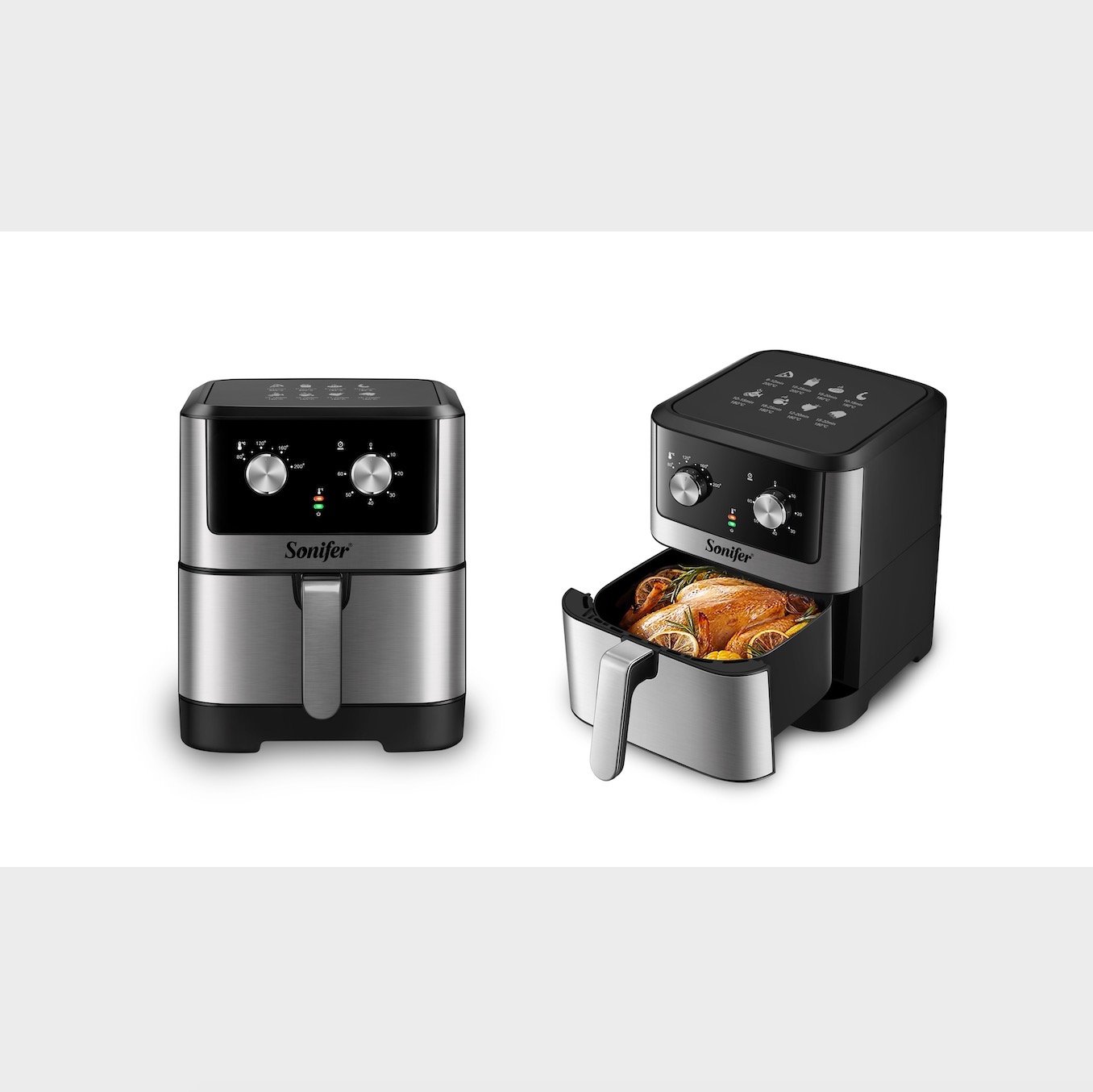 (Air Fryer) اير فراير سونيفر 6 لتر SF-1017 - الصورة 2