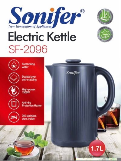 (Electric Kettle) غلاية مياه كهربائية من سونيفير SF-2096