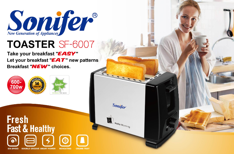 توستر سونيفير (Toaster) sf-6007