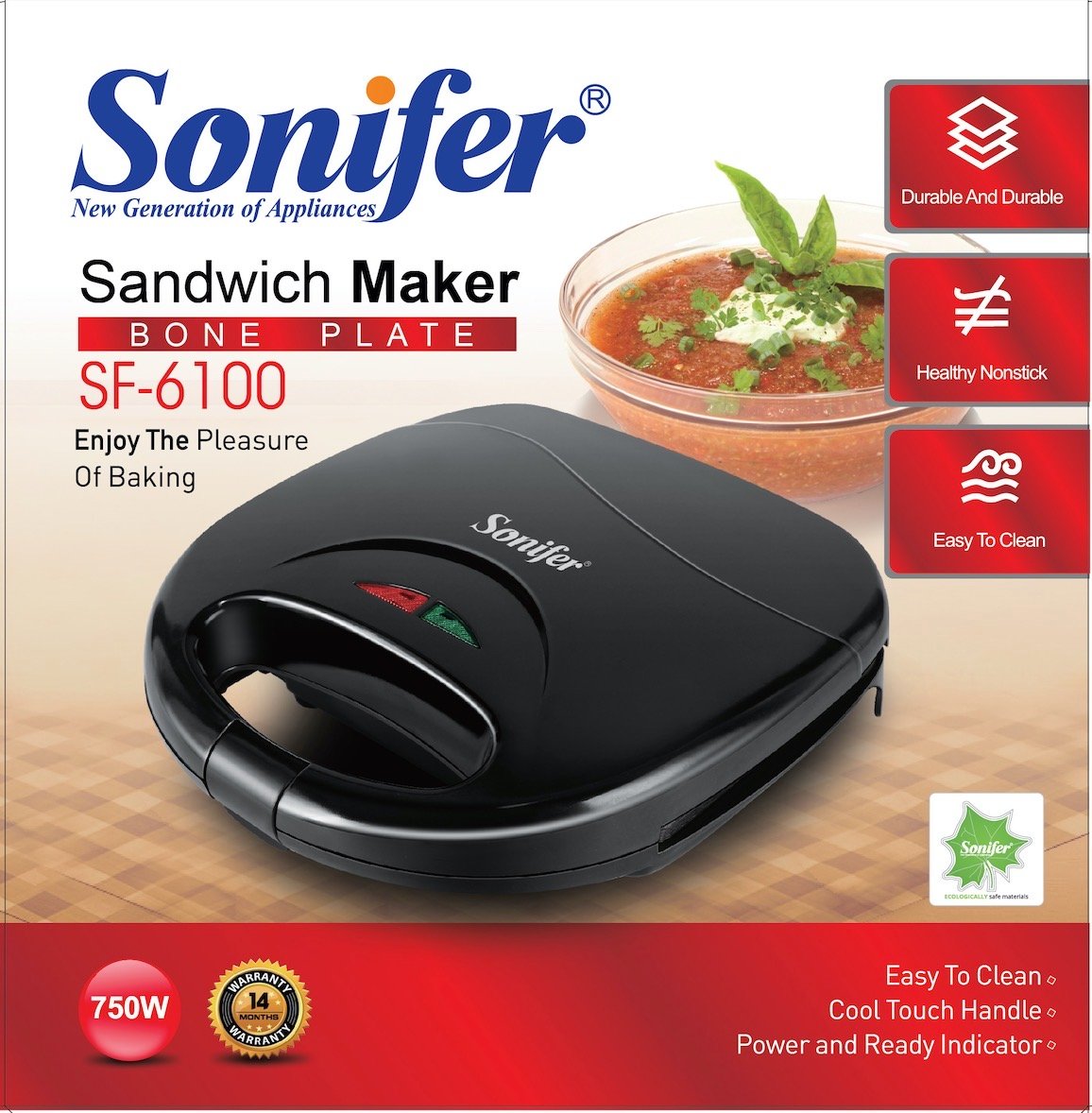 (Sandwich Maker) ساندوتش ميكر SF-6100