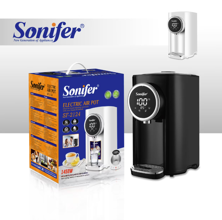 (Electric Kettle) غلاية وديسبنسر مياه كهربائية ديجيتال من سونيفر SF-2124 - الصورة 3