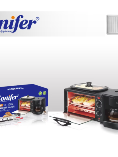 (Breakfast Maker 3 IN 1) صانع الإفطار من سونيفر 3*1 SF-4004
