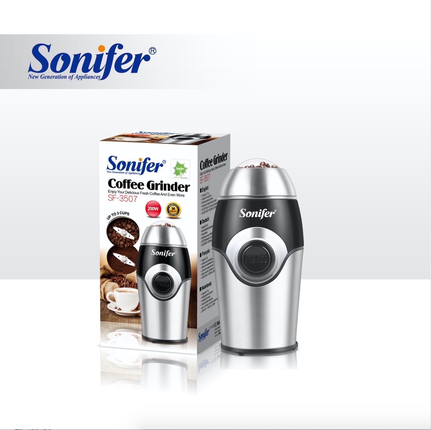 (Grinder Electric Machine)مطحنة كهربائية sf-3507